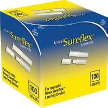 Amazon.com: Sanvita Cbgm Llc Nu48738 Nova Sureflex Lancet